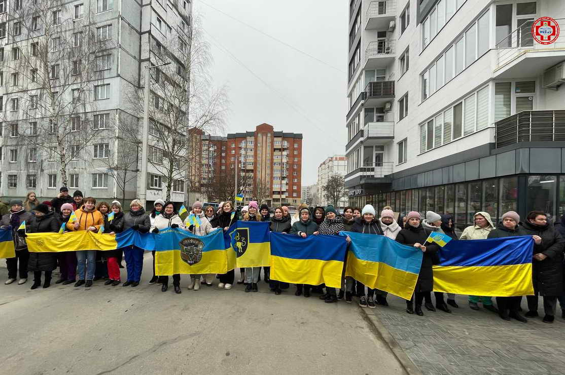 Живий ланцюг «Наша єдність-наша сила»